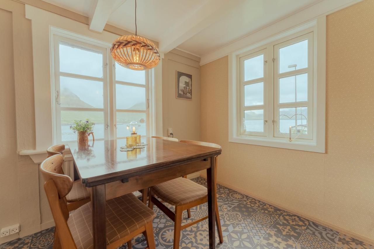Authentic Faroese House / Unique Location / Nature Hellurnar Exteriör bild